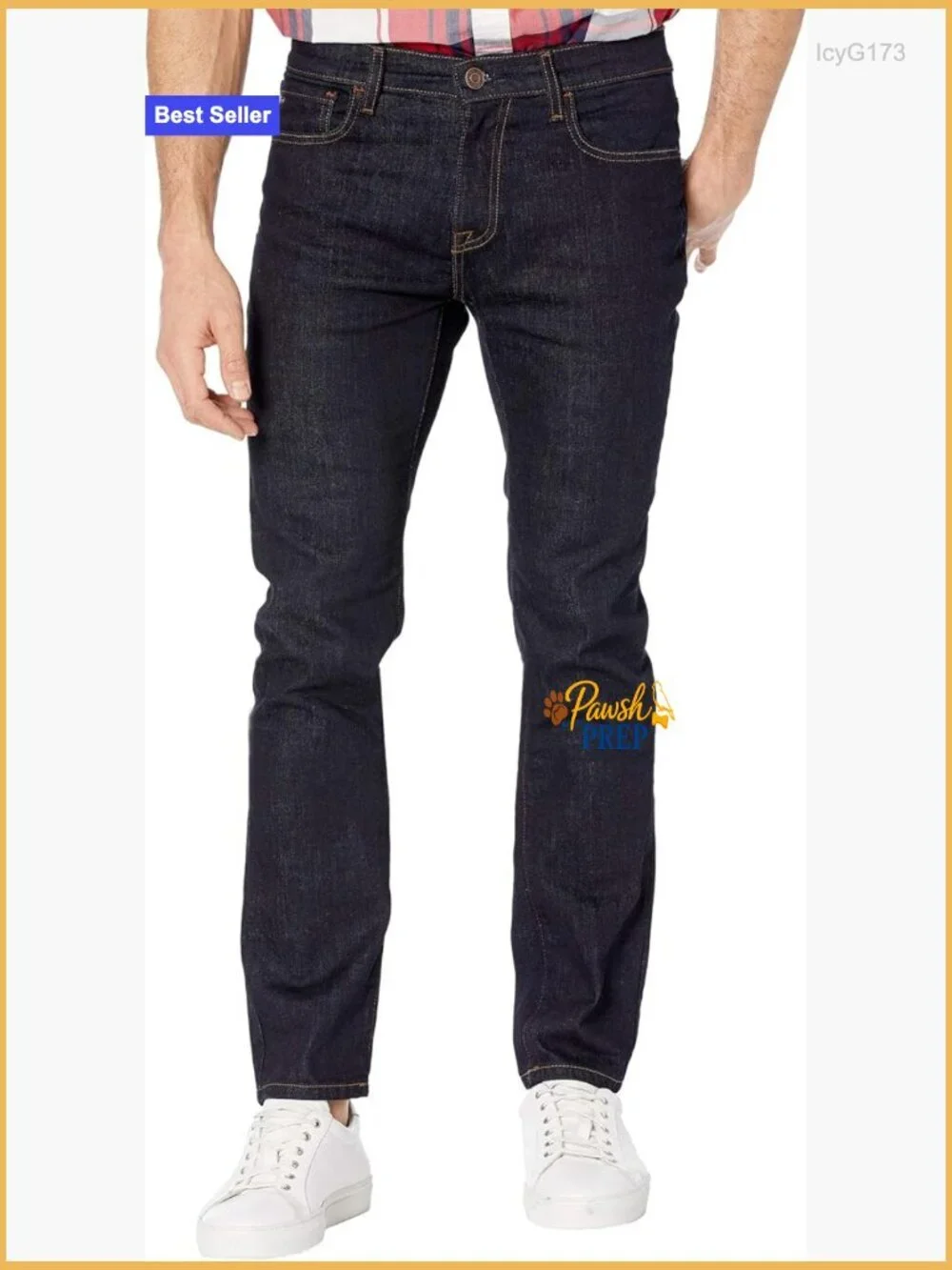 Slim Fit Stretch Denim Jeans Mid Rise 5 Pocket
